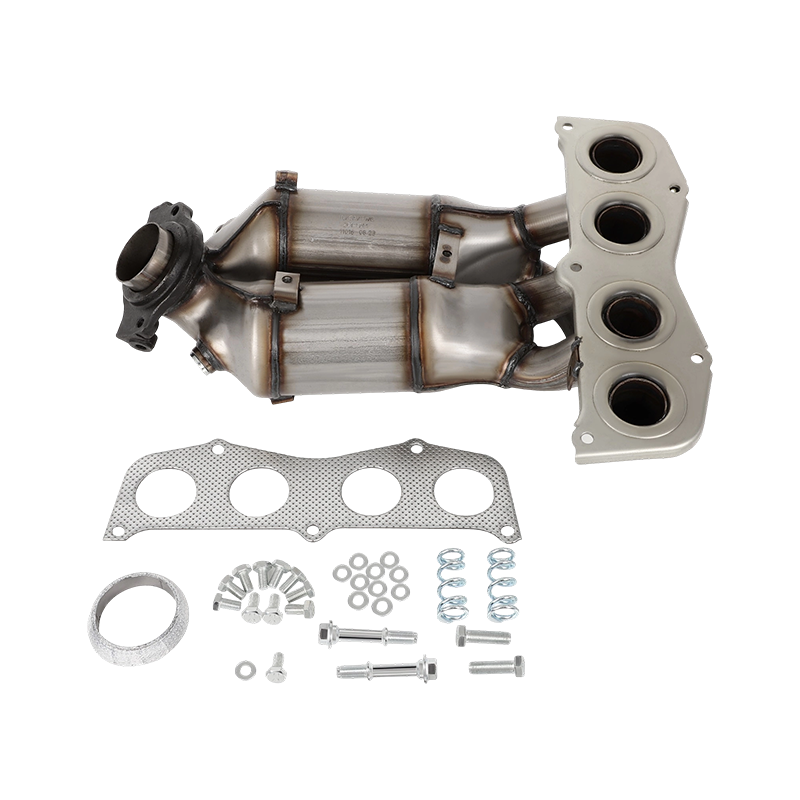 Three-Way Catalytic Converter with Exhaust Manifold Assembly