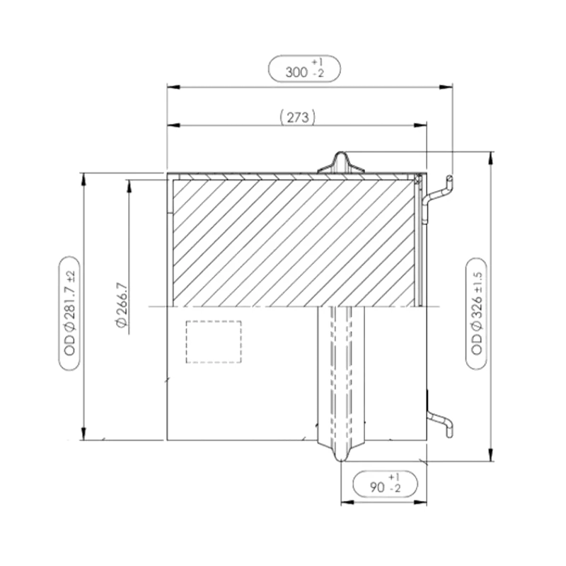 Original-Spec DPF Soot Filter Original-Spec DPF Soot Filter